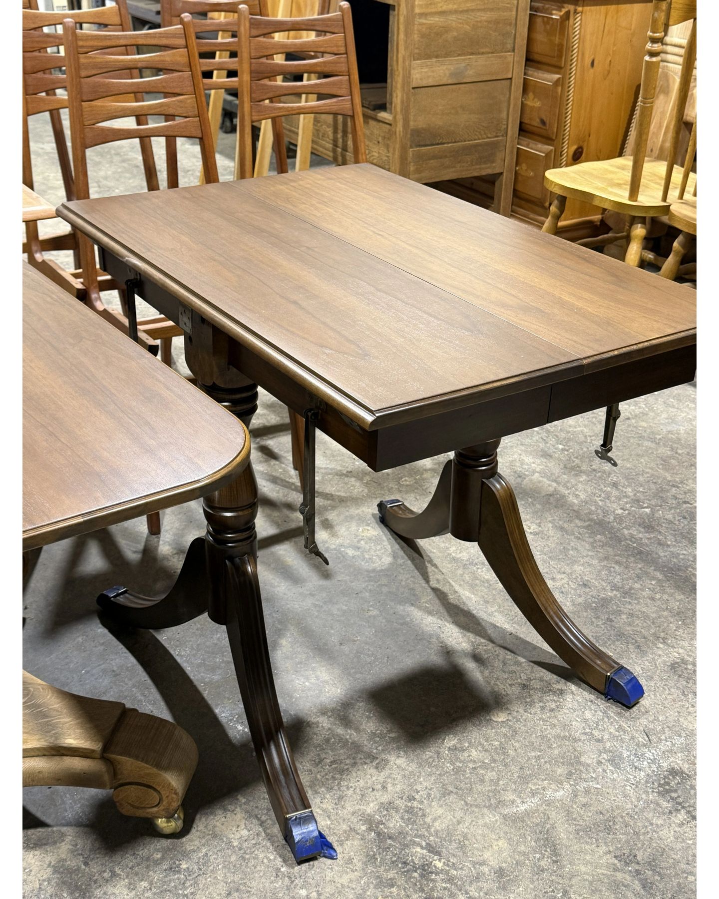 Wood finishing staining and lacquering furniture